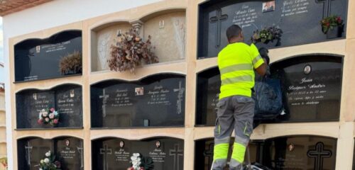 cementerio de Benitatxell por Todos los Santos